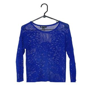 INC International Concepts Tops - INC International Concepts Blue Knitted Sweater INC International Concepts Tops - INC International Concepts Blue Knitted Sweater